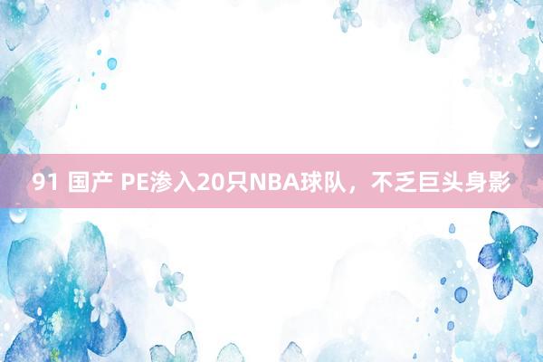 91 国产 PE渗入20只NBA球队，不乏巨头身影